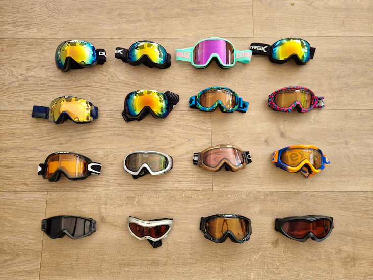 Skibriller - mange forskellige
