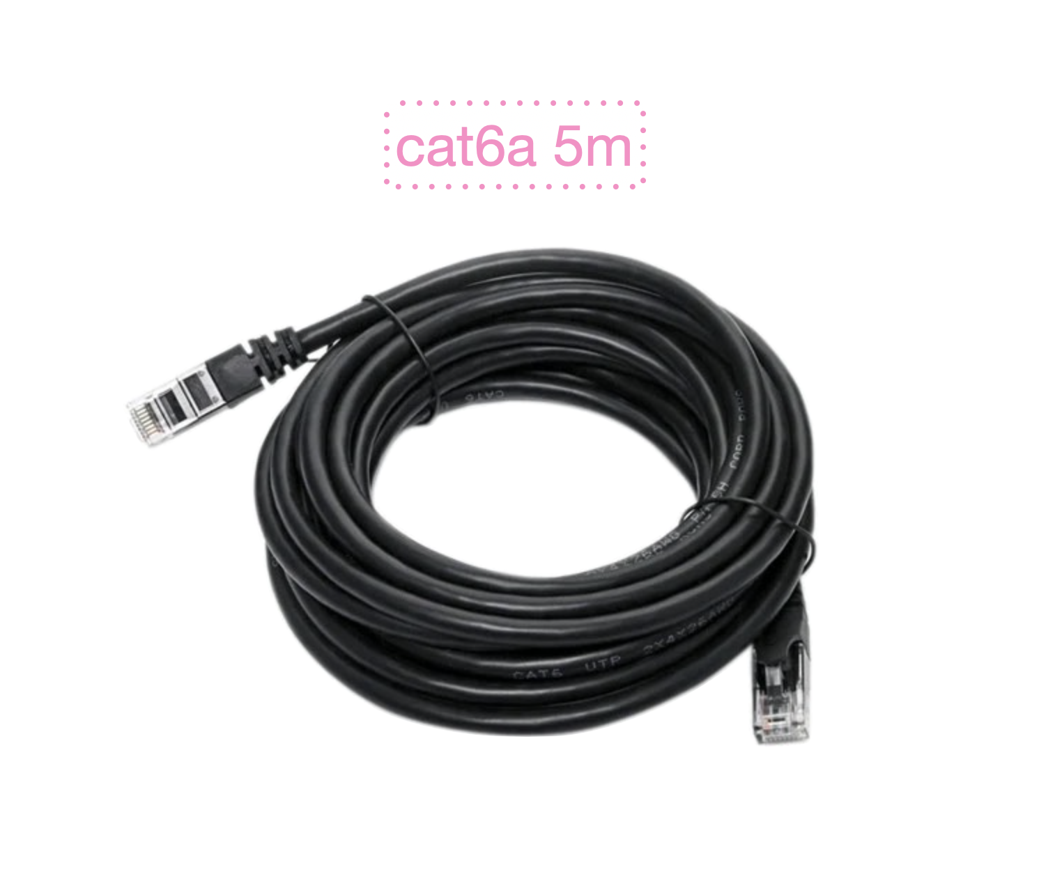 Ethernet rj45 cat6a 5m