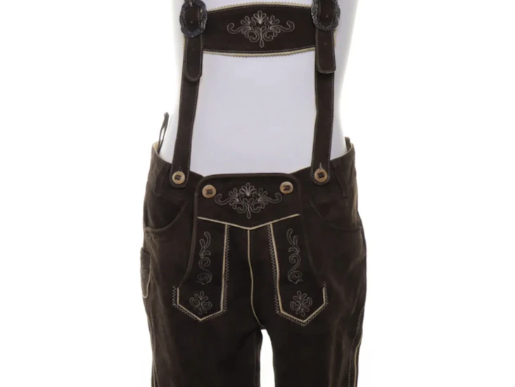 Lederhosen storlek 54 mörkbruna