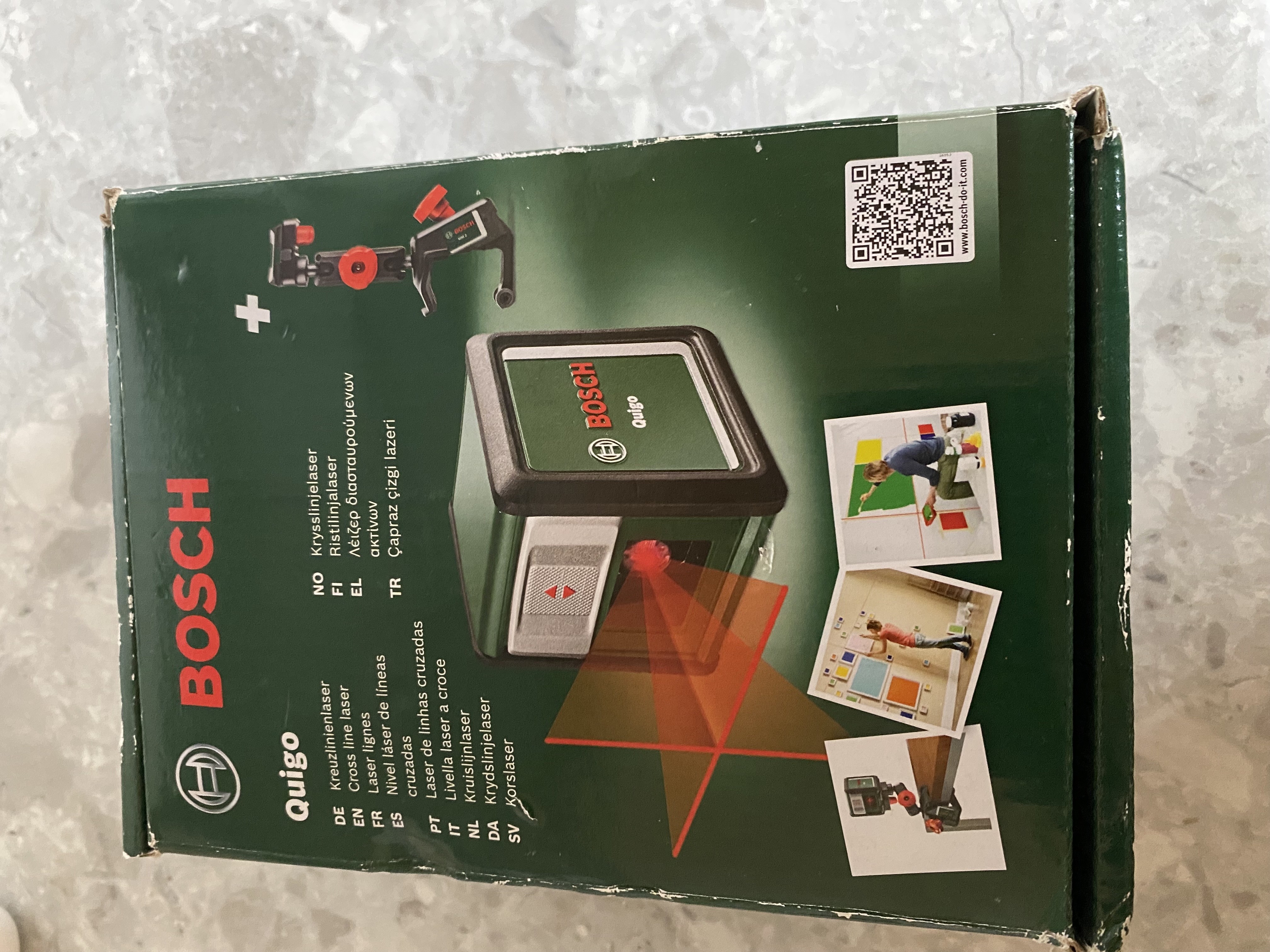 Bosch quigo krysslaser 