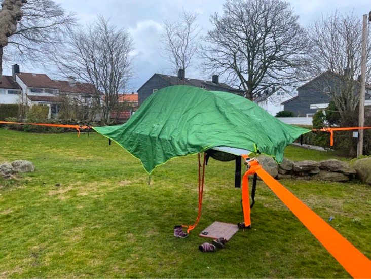 3-personers tentsile tretelt