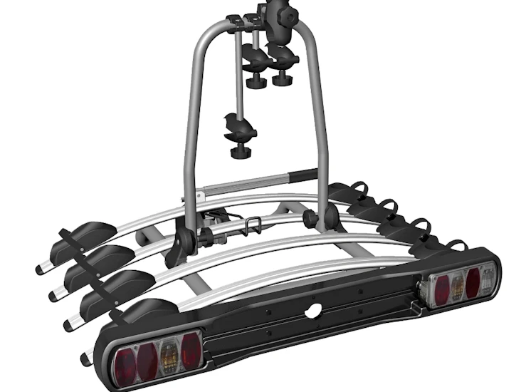 Helt ny cykelhållare för 4 cyklar