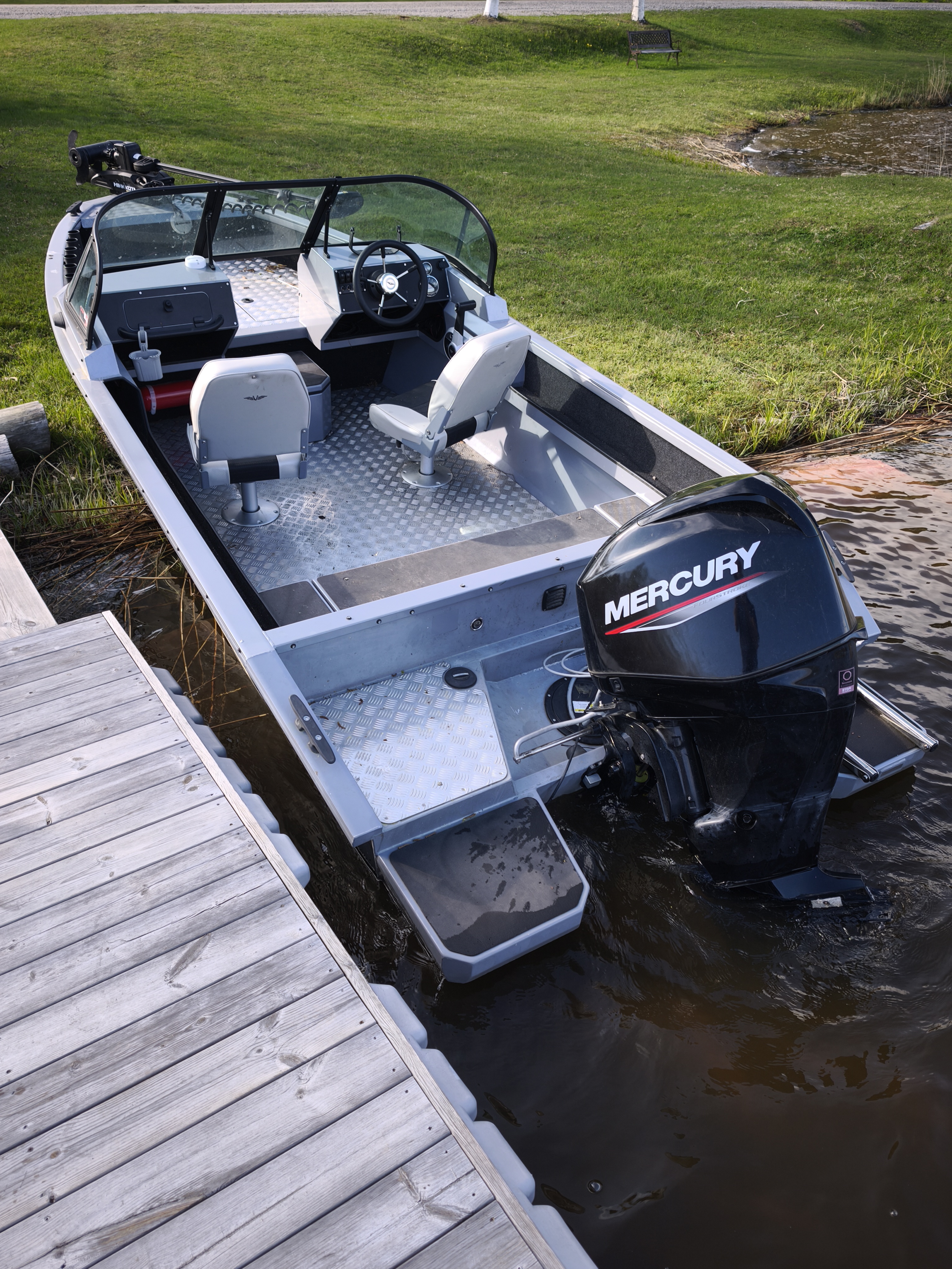 Fiskebåt vboat 46 fish 60hk