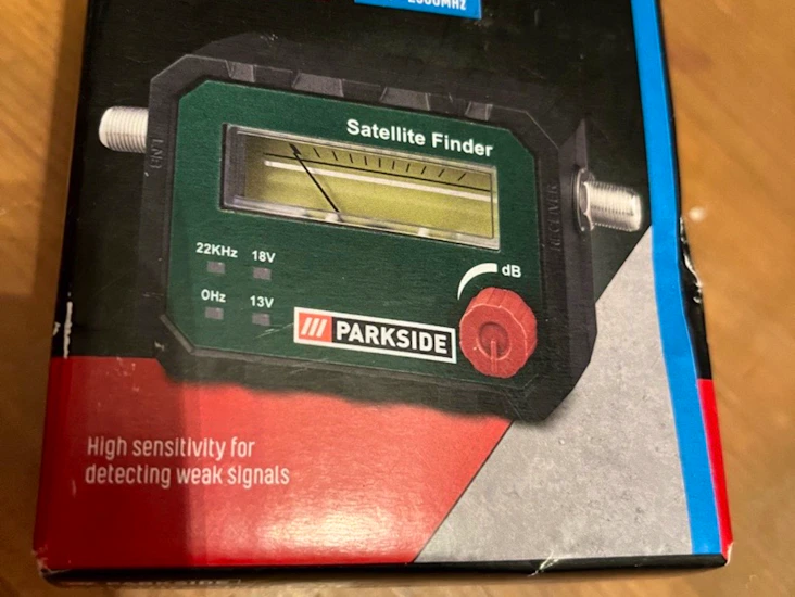 Satellitt signal sökare