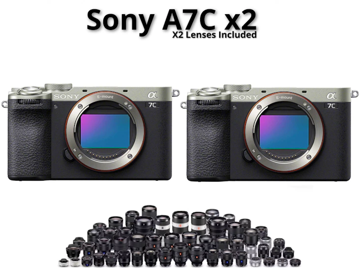 Sony a7c + two sony lenses