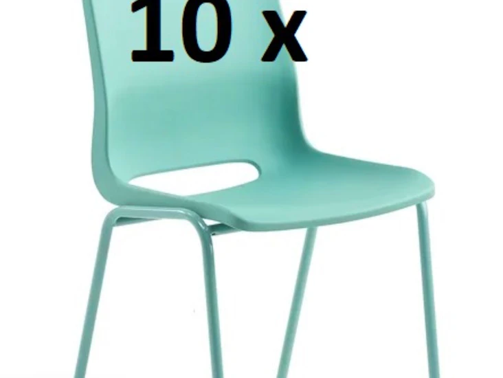 10 stk stapelbar stolar