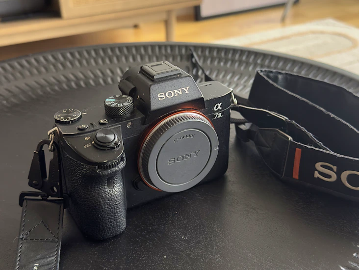 Sony a7 iii mirrorless camera body