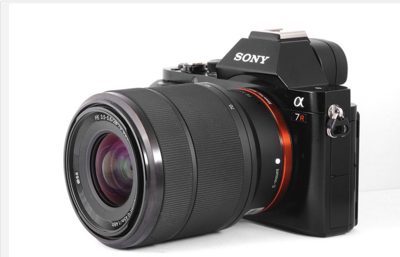 Sony a7 iii 28-70mm lens (fe 3.5-5.6)