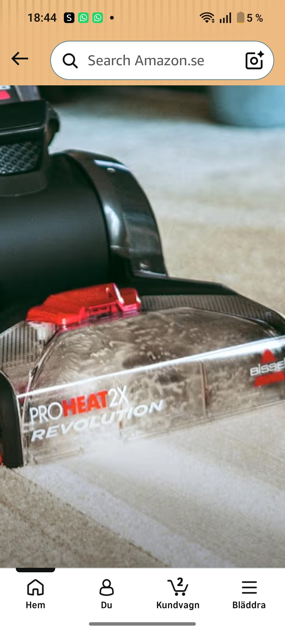 Bissel révolution proheat 2