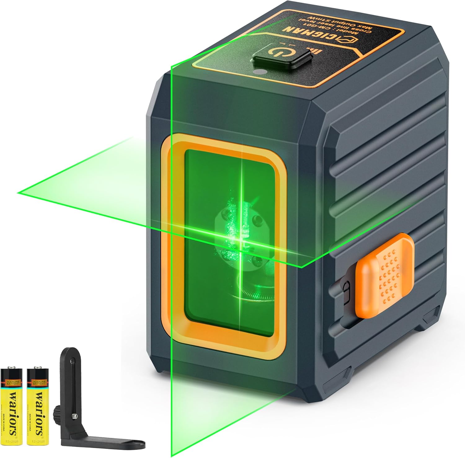 Krysslaser med grön laser – perfekt för inomhusbruk