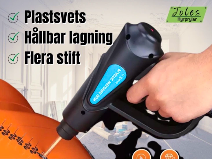 Plastsvets för hållbar lagning av plast