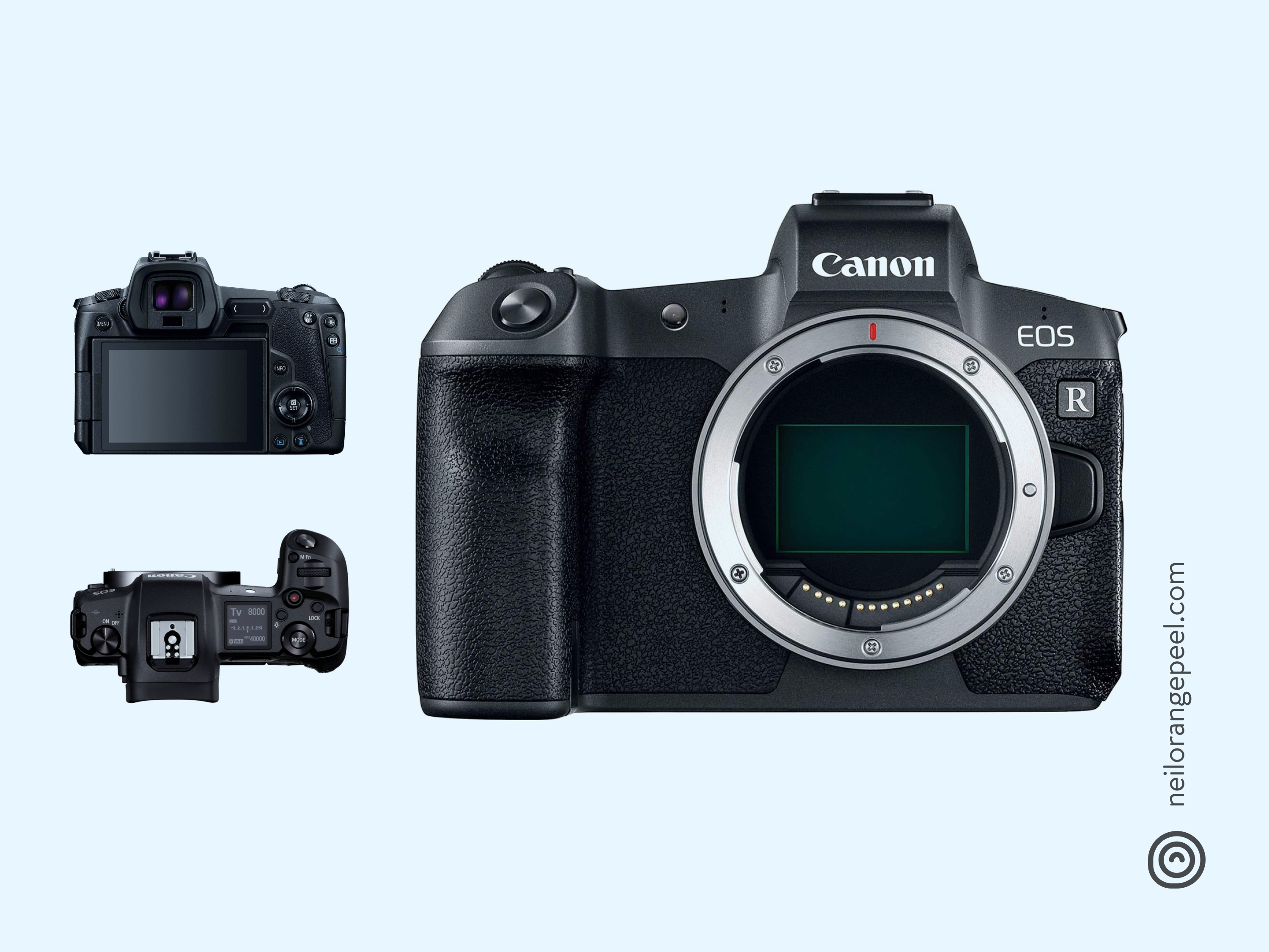 Canon eos r mirroless camera