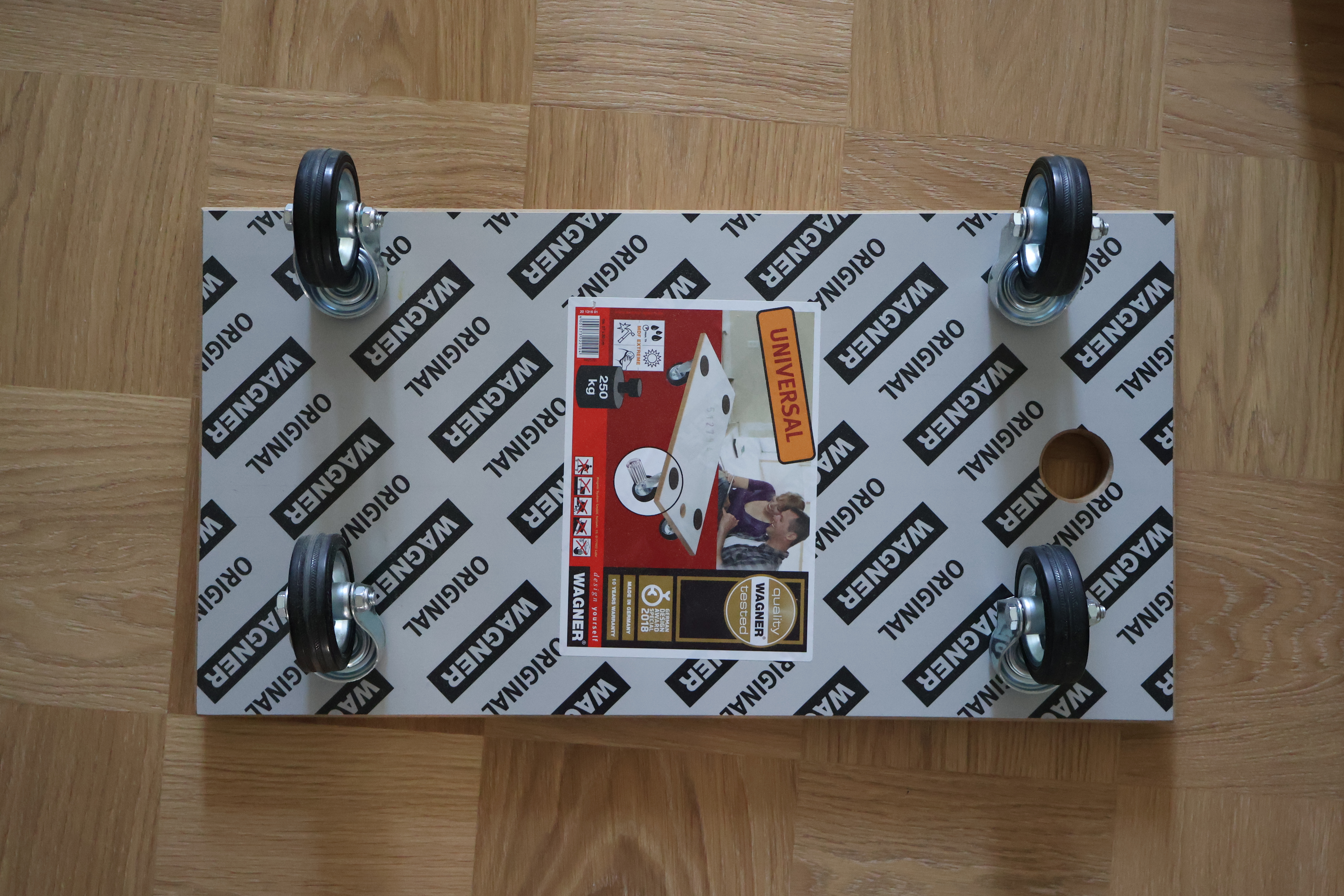 Transportplatta 250 kg – möbelvagn / flyttplatta