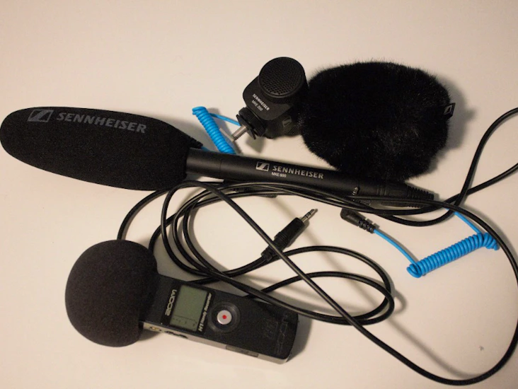 Mke 600 riktad mikrofon och mke 200 uthyres