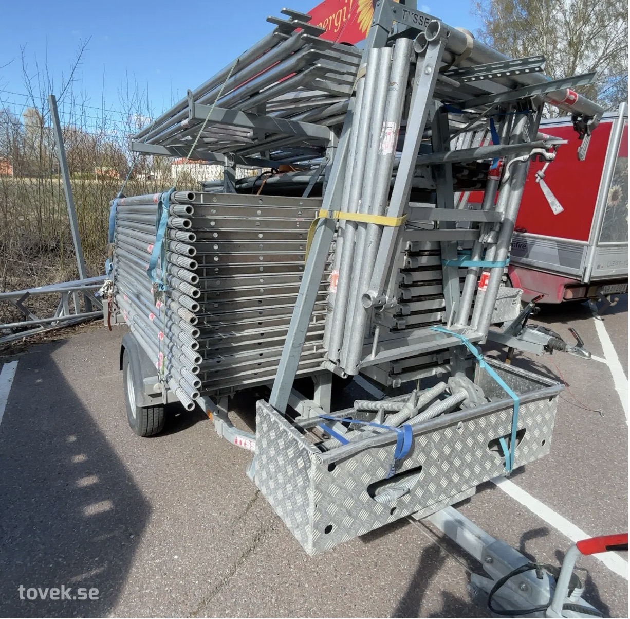 Ställningstrailer (110kvm)