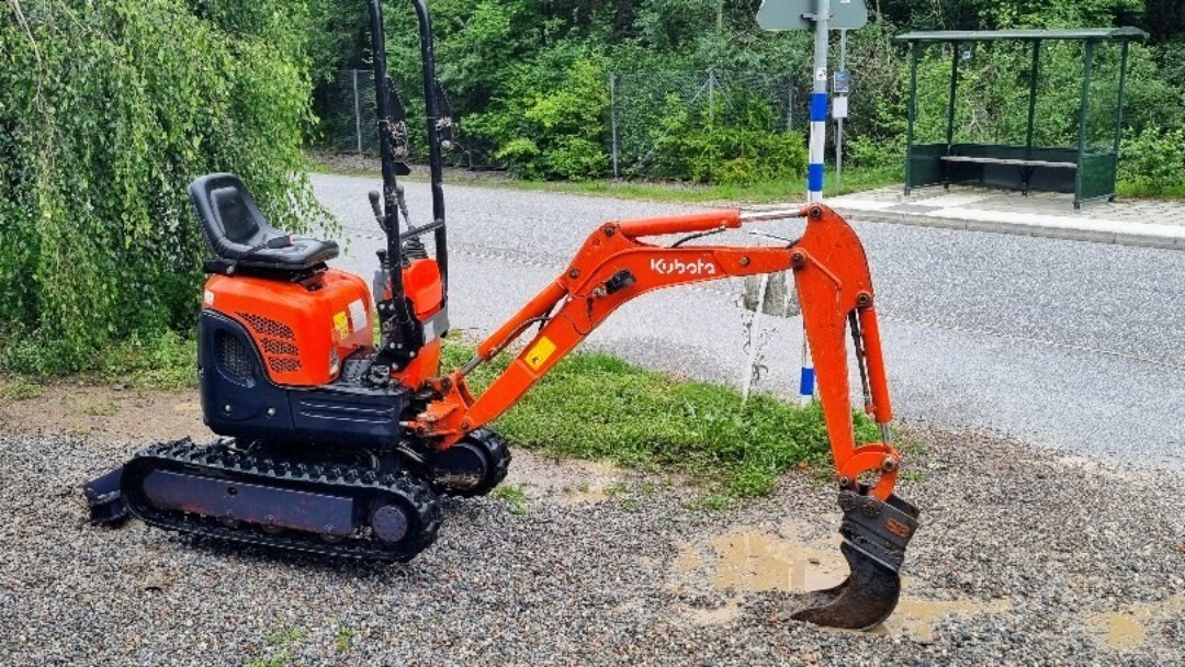 Minigrävare kubota u10-3