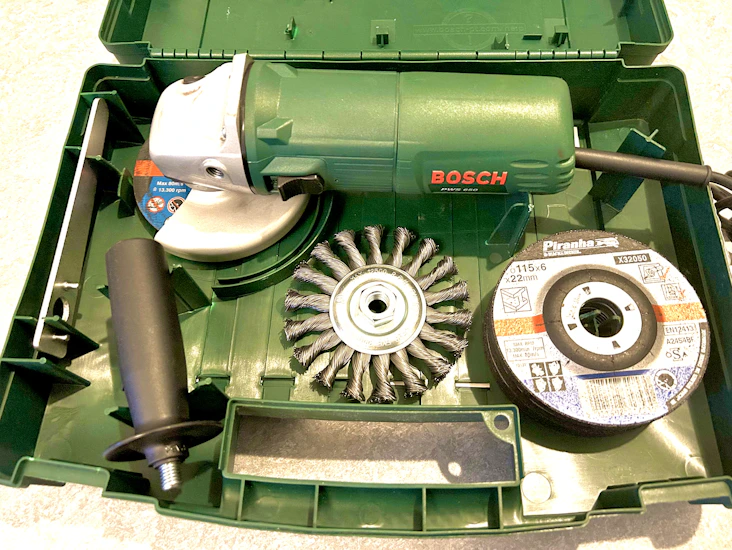 Vinkelslip bosch 650w