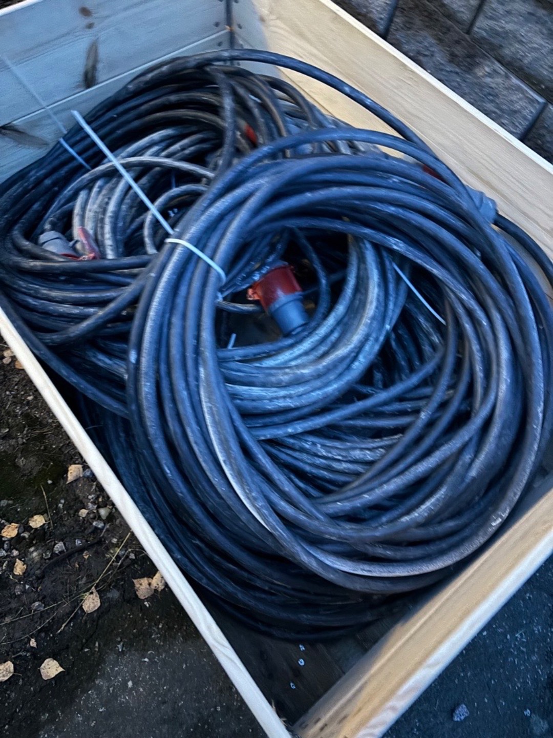 Byggström kabel 32a