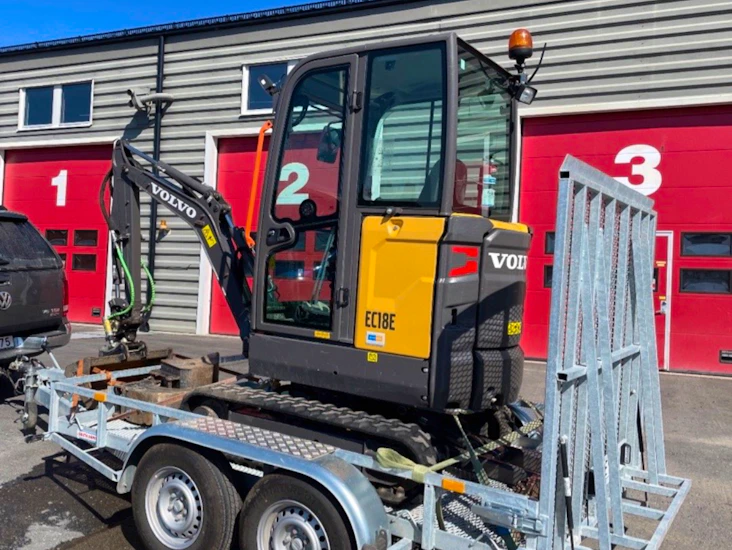 Volvo 2 ton minigrävare