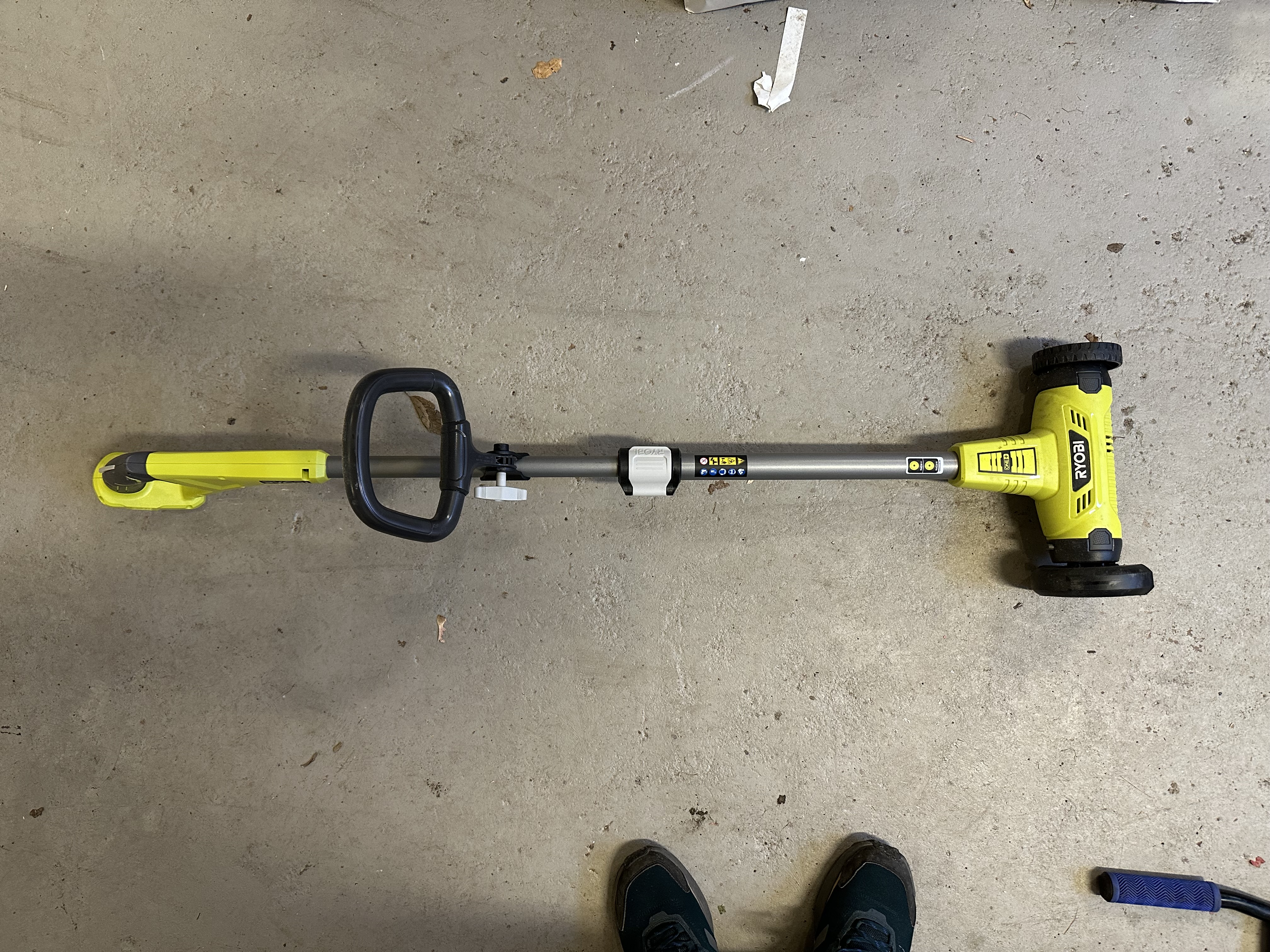 Ryobi plattrengörare