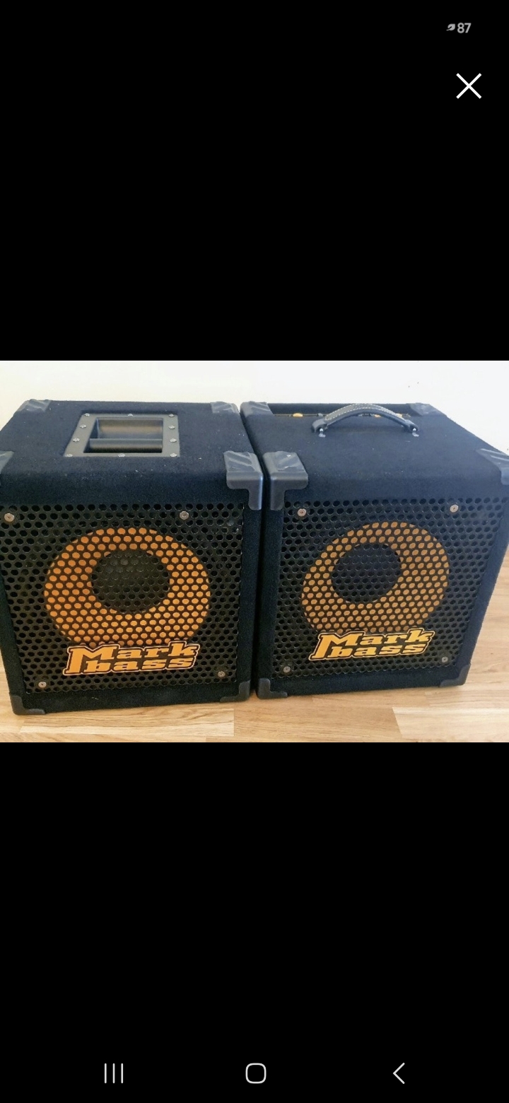 Markbass cmd12pcombo + extra cabinet 500w