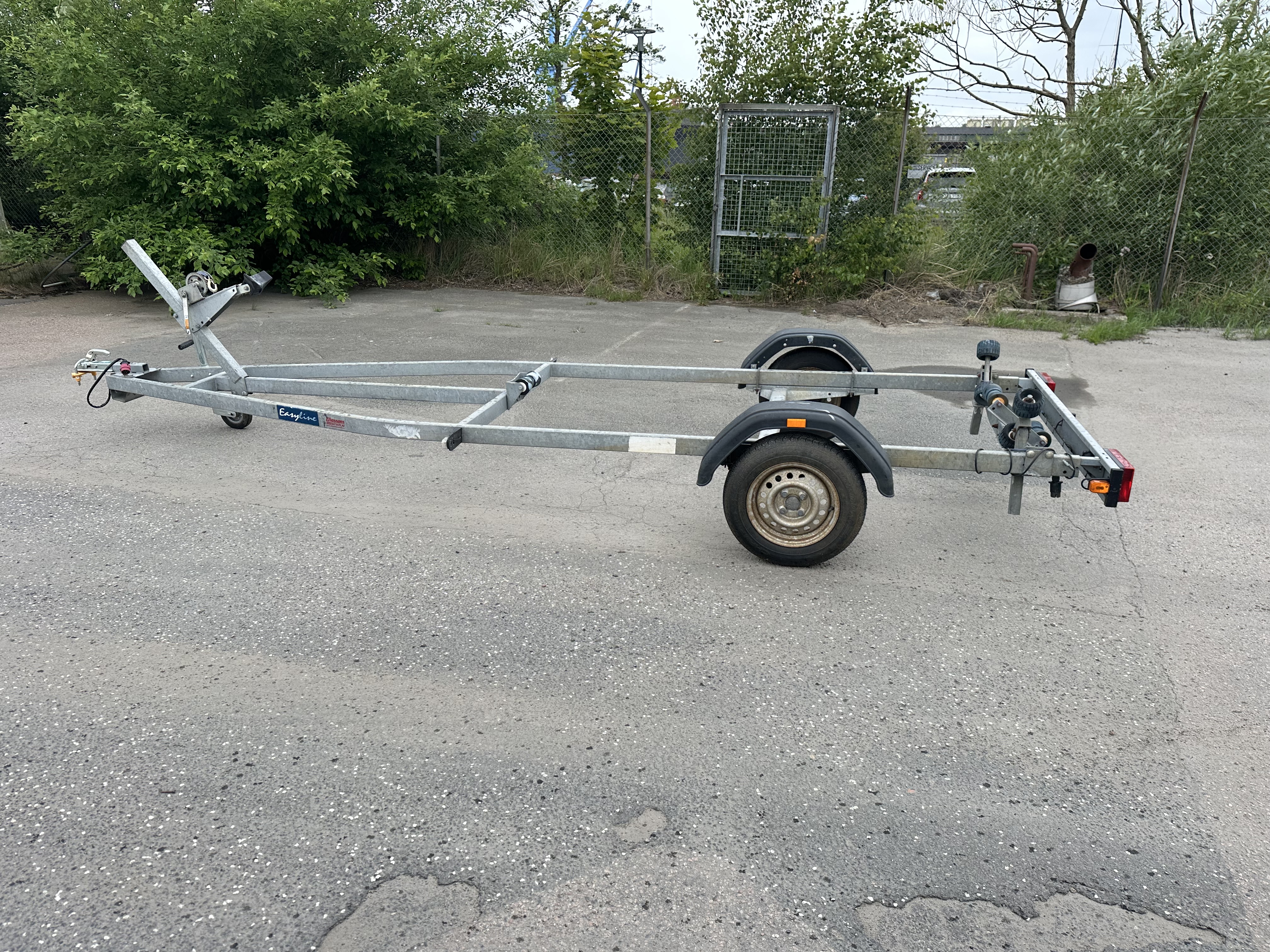 Båttrailer 80 km