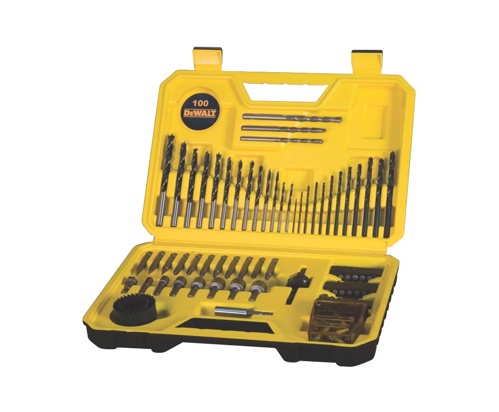 Dewalt drill bit set - 100 pieces