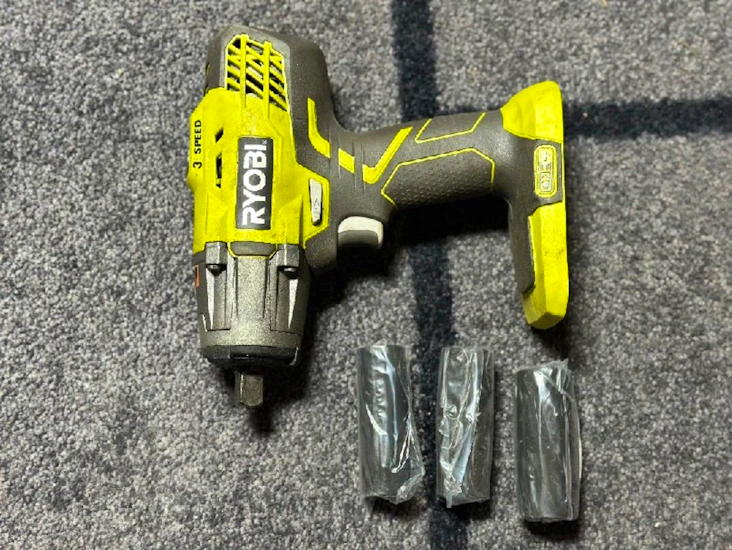 Sterk og hendig muttertrekker på 18v batteri