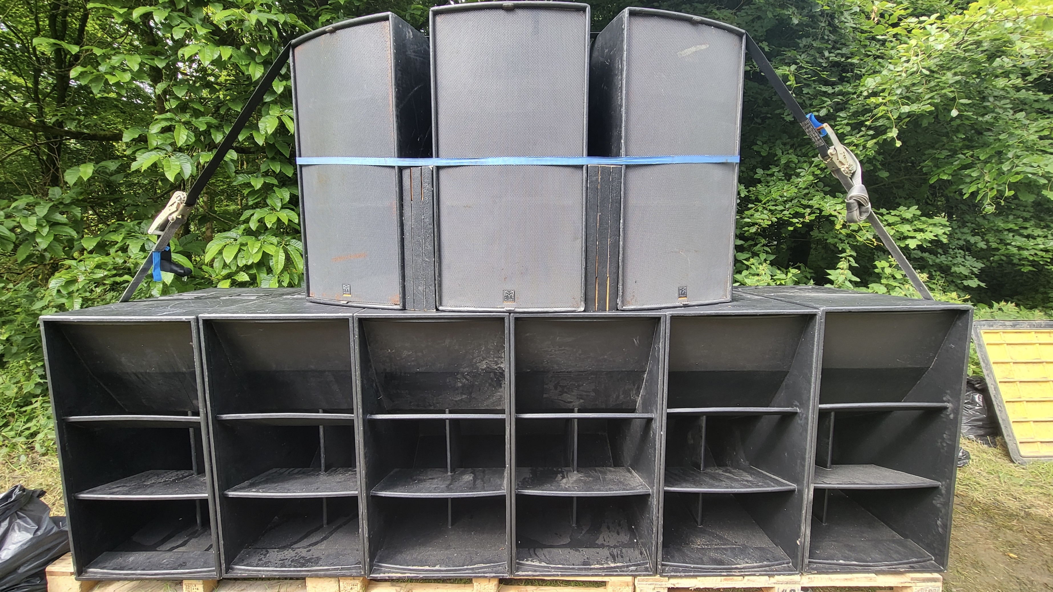 Martin audio wavefront sound system 15kw