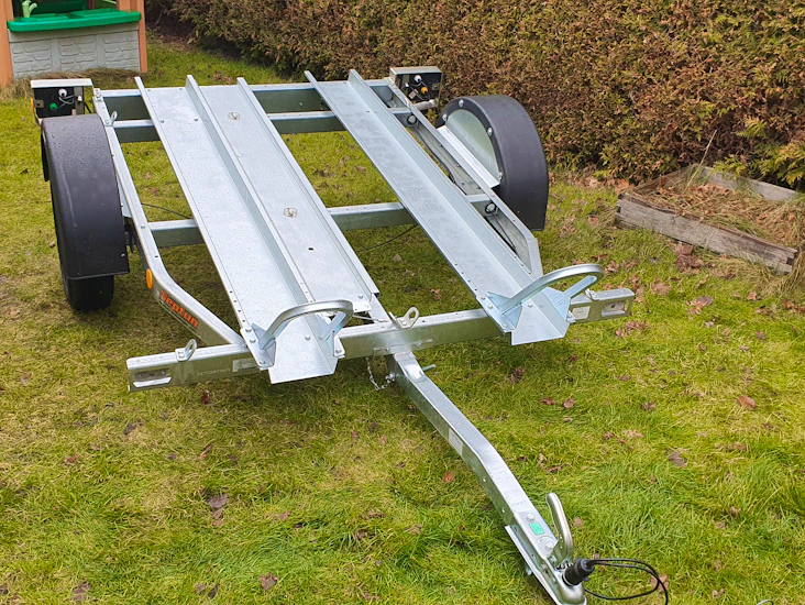 Släp för mc-transport