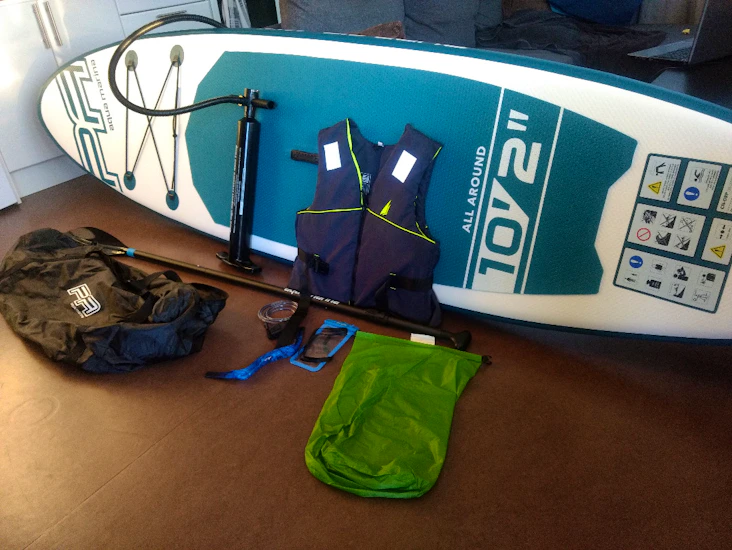 Ultralight sup aqua marina all inkl paket.