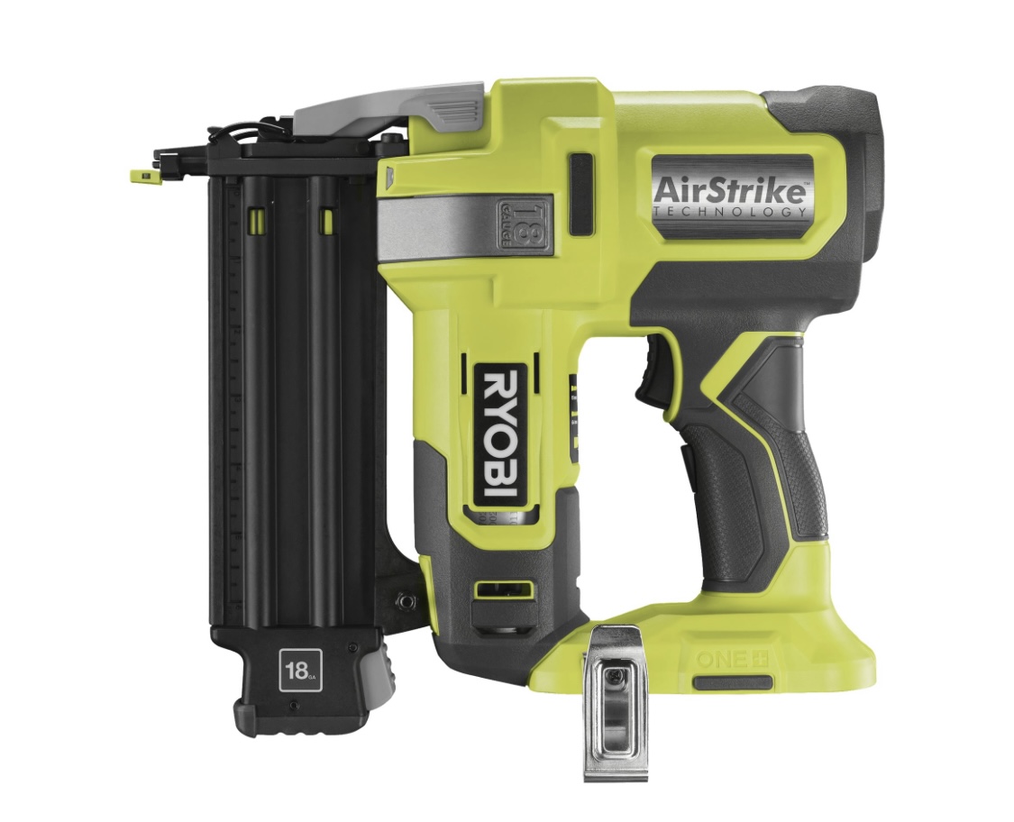 Spikpistol / dyckertpistol 15-50mm ryobi 18v batteridriven inkl 2st 4ah batteri & laddare