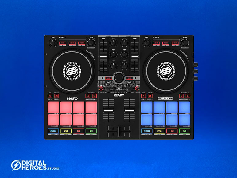 Reloop ready portable dj controller