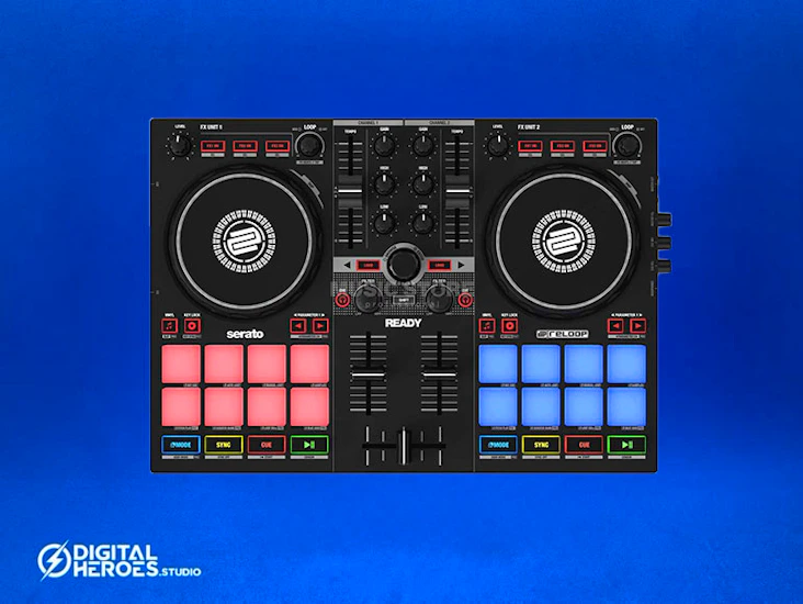 Reloop ready portable dj controller