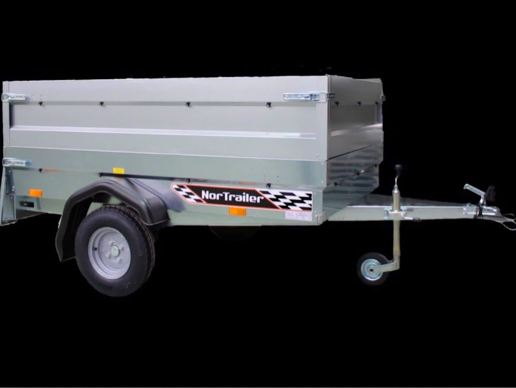 Walltrailer tilhenger med høye karmer