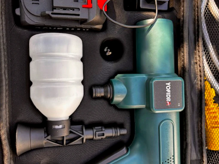 Batteridrevet høytrykkspyler