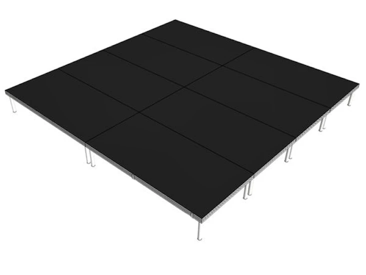 Scen 4x4m (storlek kan skräddarsys)(frakt möjlig)