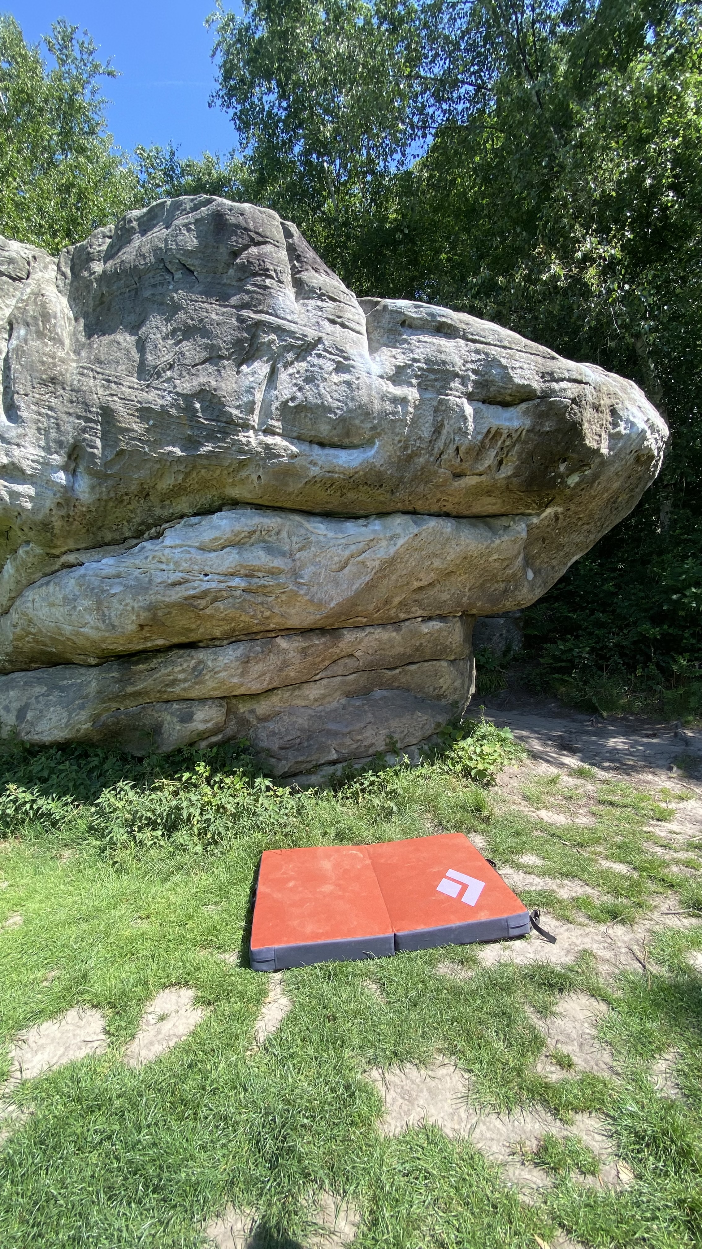 Bouldering crash mat