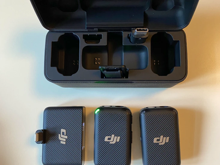 Dji mic: 2 trådløse mikrofoner