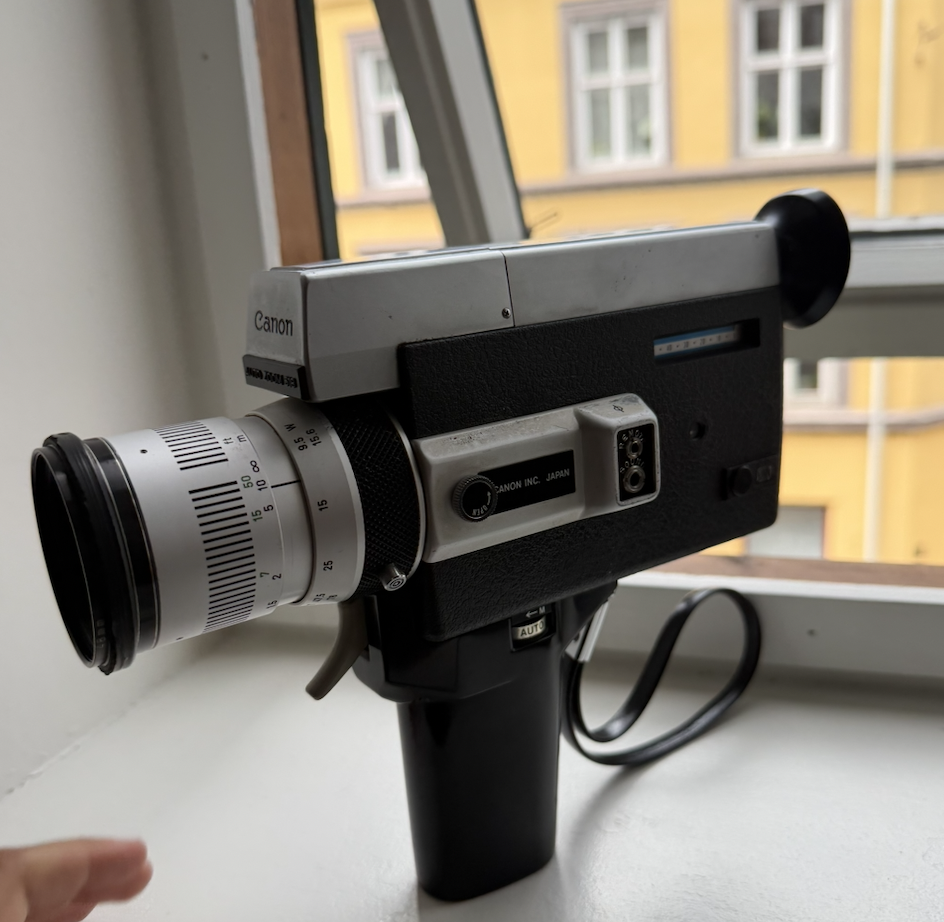 Super 8 kamera - canon auto zoom 518