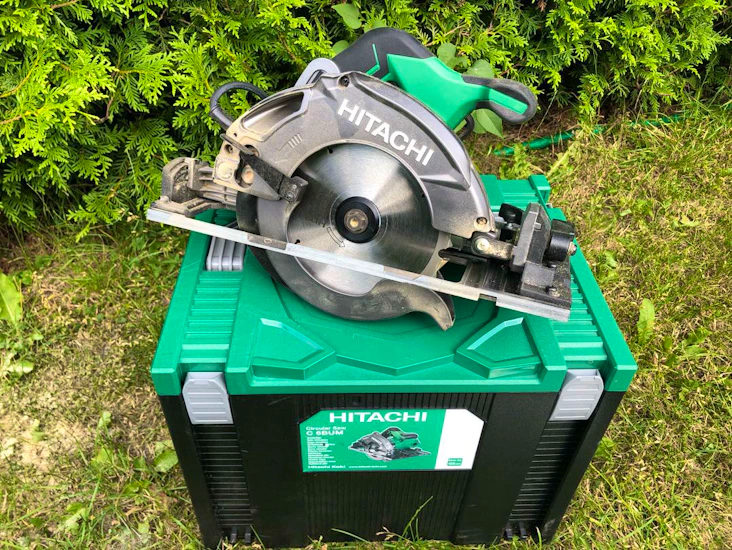 Hitachi cirkelsåg med skena