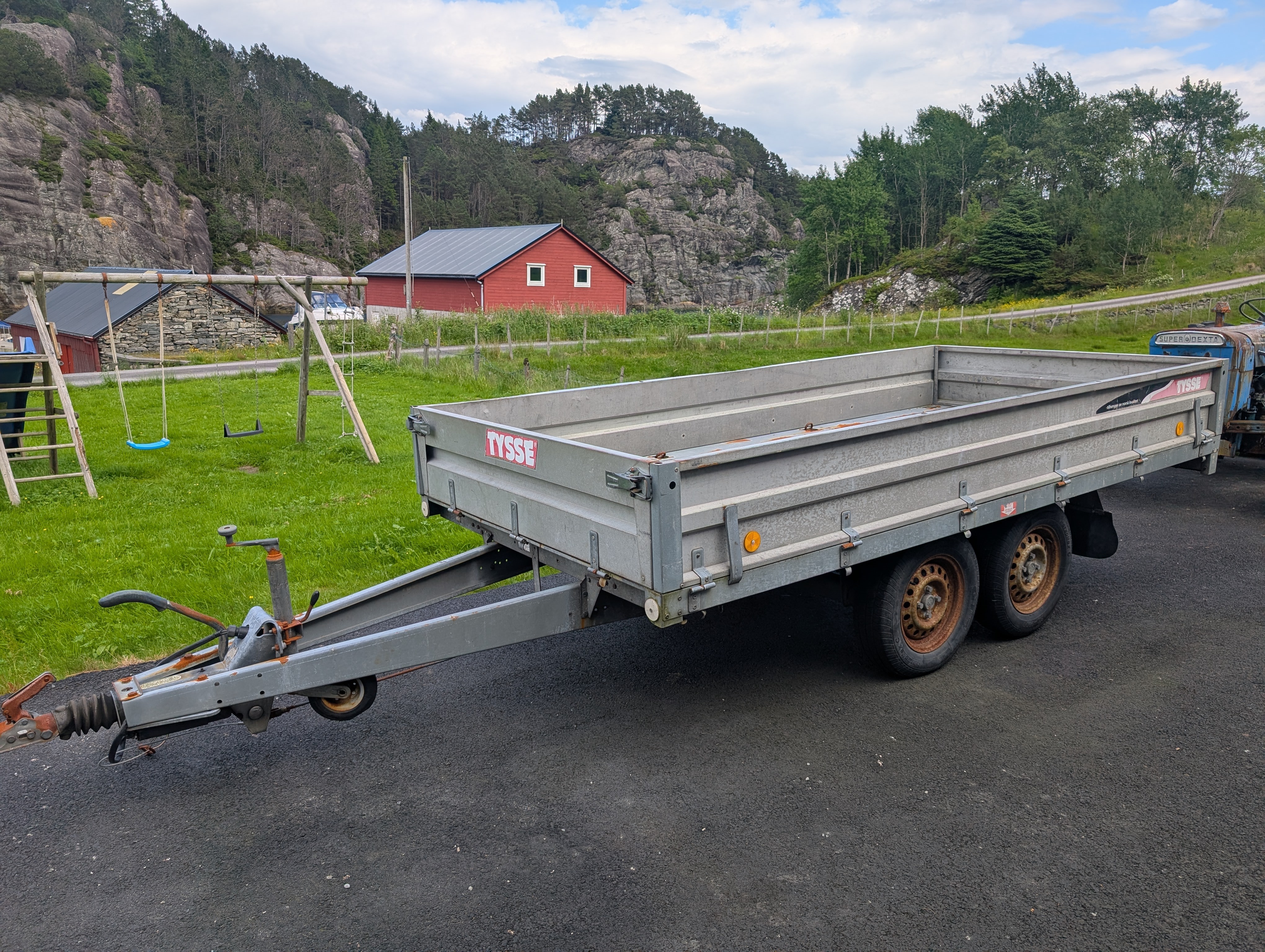 Tysse lang boggihenger 2600kg