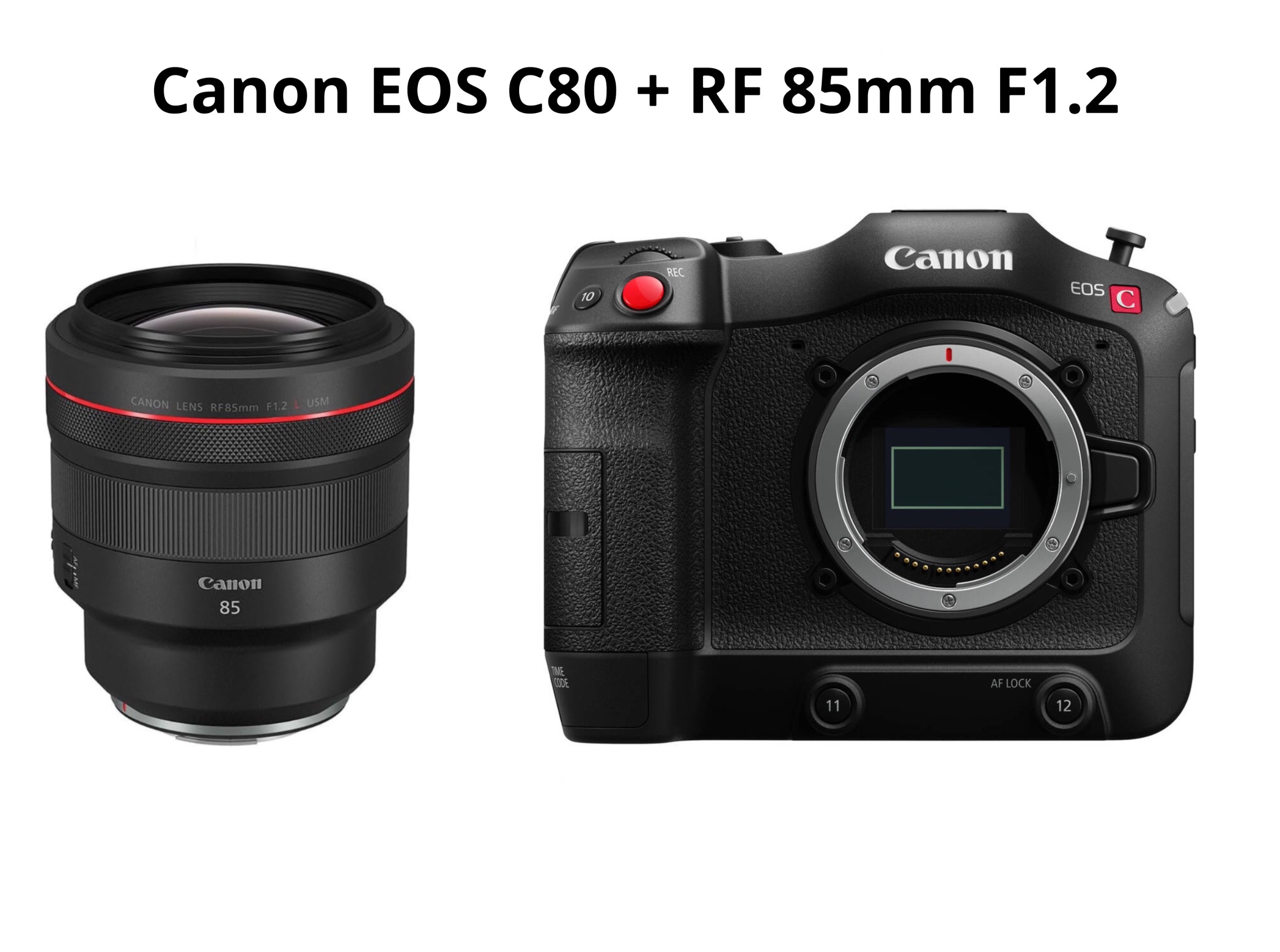 Canon c80 + rf 85mm f1.2
