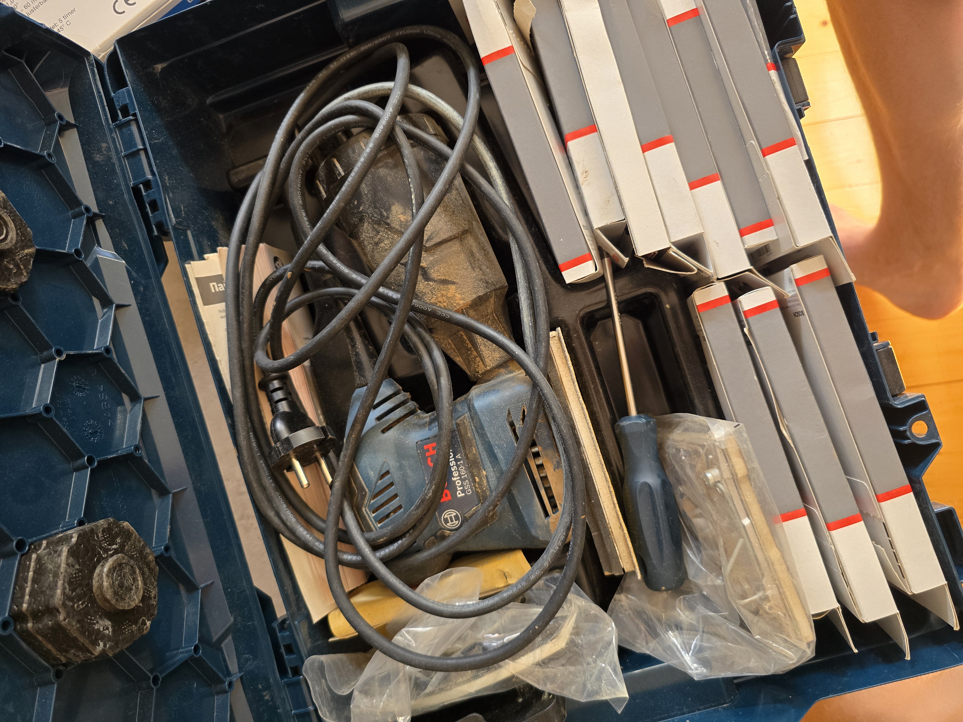 Planslip bosch professional gss 160 multi 180w