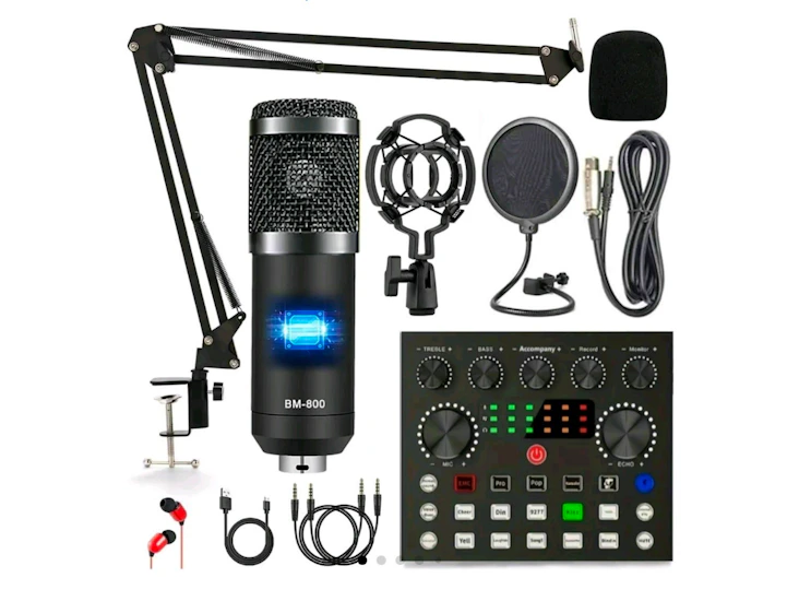 Podcast equipment bundle