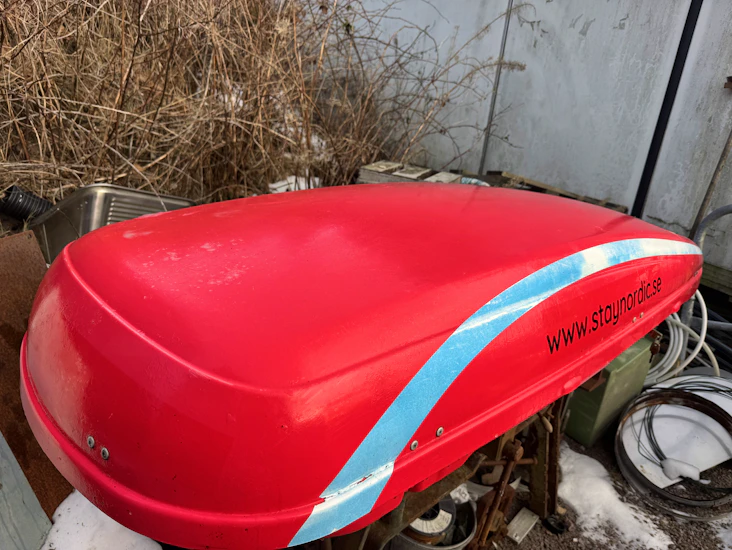 Takbox 230 cm lång 80 cm bred