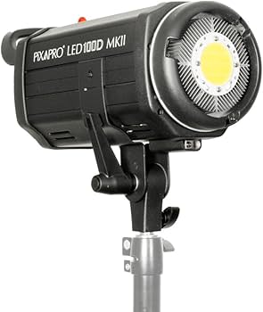Pixapro cob led continuous light led100d mkii daylight 100w