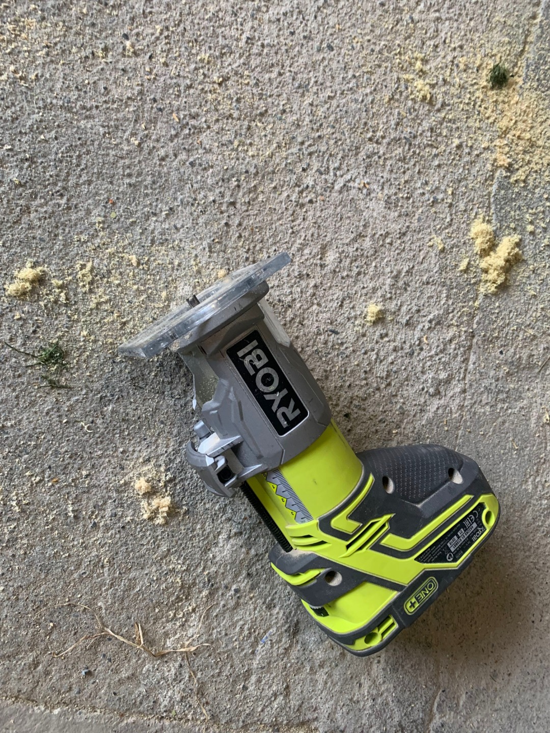 Ryobi overfres på batteri