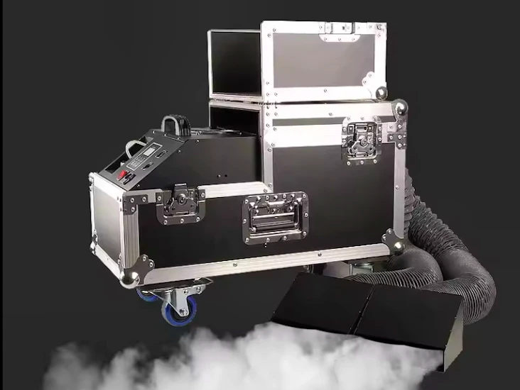 Lågliggande rök maskin