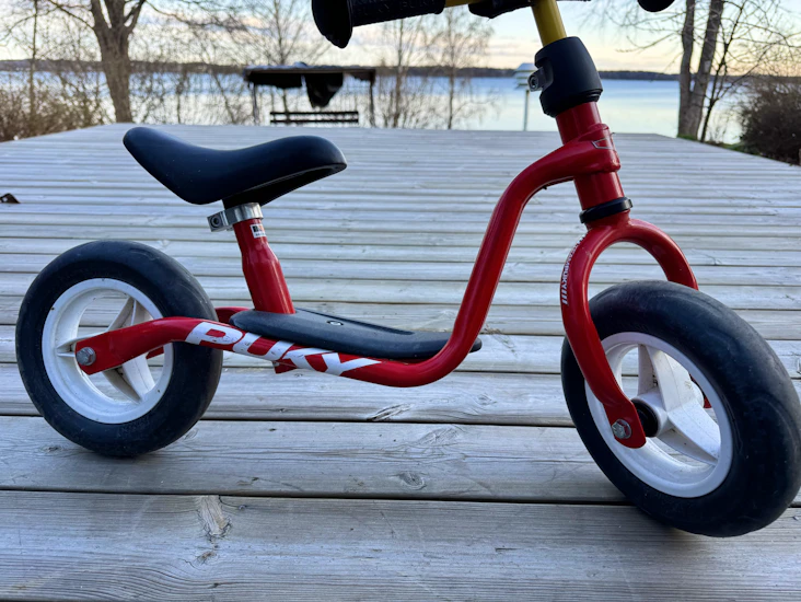 puky lr m -potkupyörä, punainen